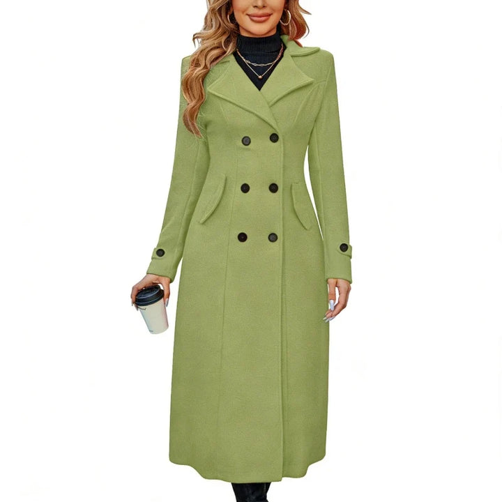 Beatrix Double Breasted Wool Coat