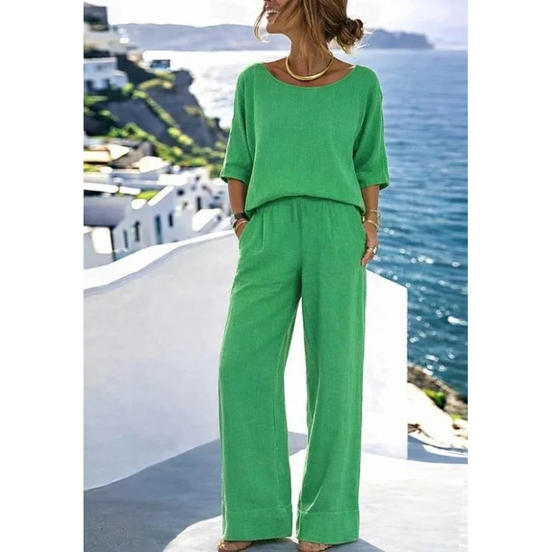 Velina Summer Vacay Co-Ord Set