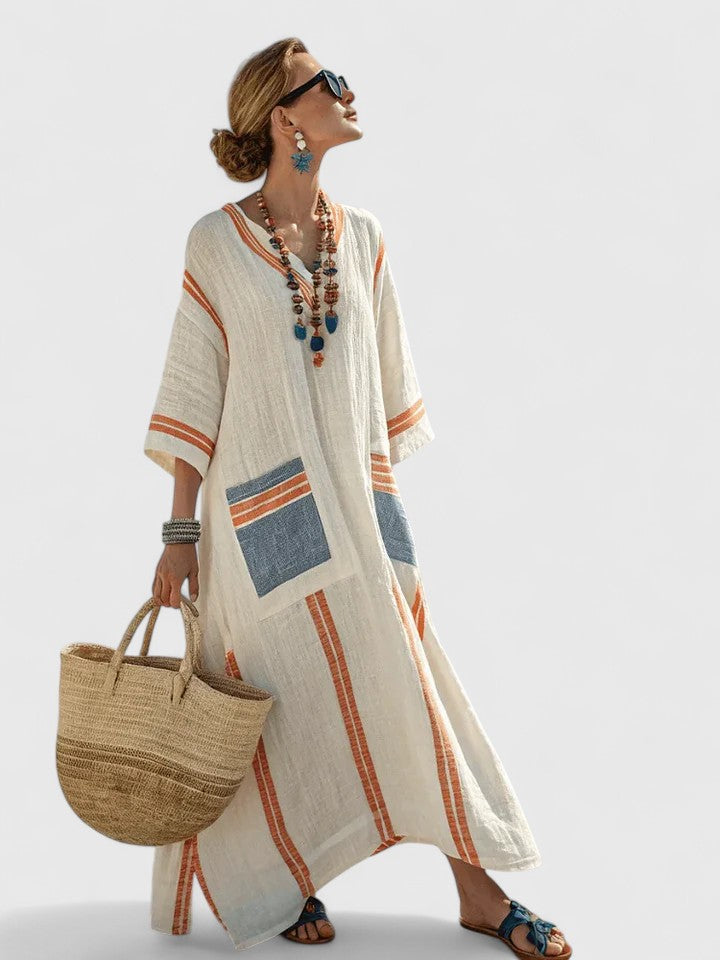 Yasmine Elegant Maxi Dress