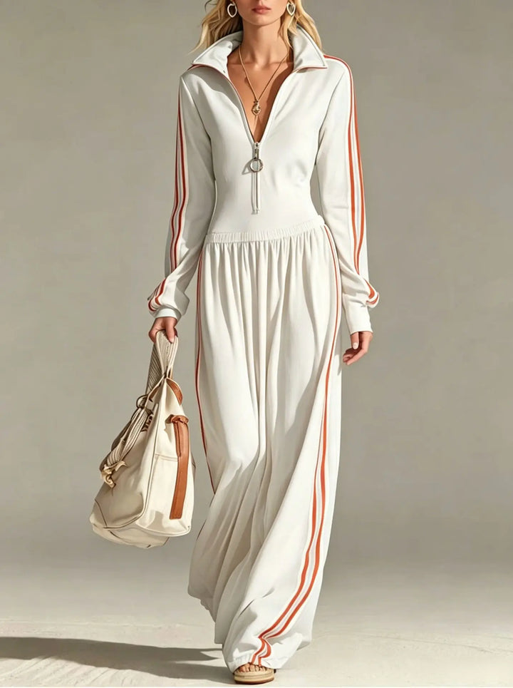 Azelie Activewear Stripe Jumpsuit