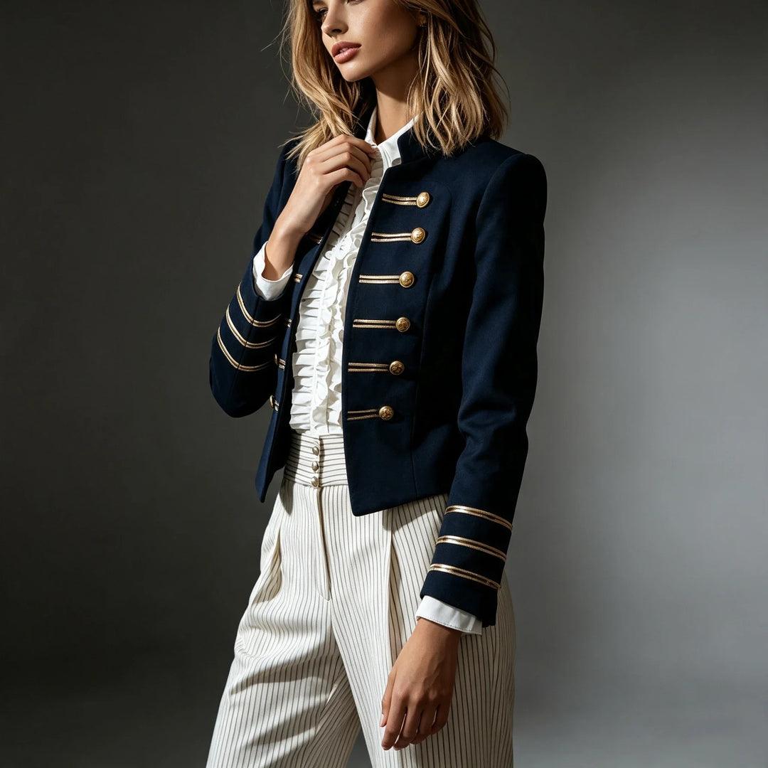 Fiora Tailored Military Jacket.