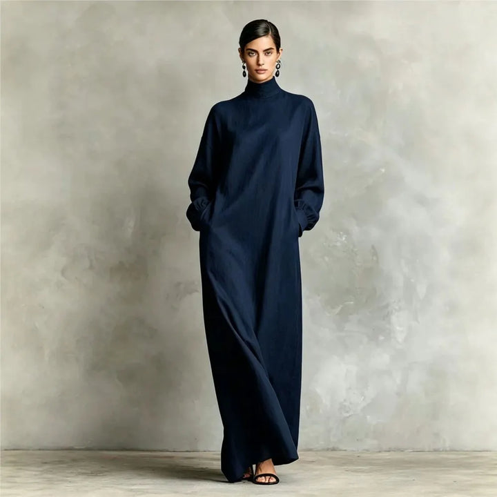 Halcyon Turtleneck Maxi Dress