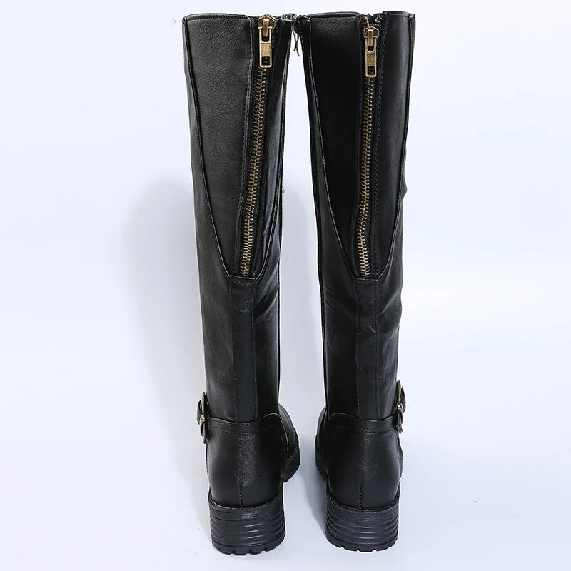 Rosaline Side Zip Riding Boots