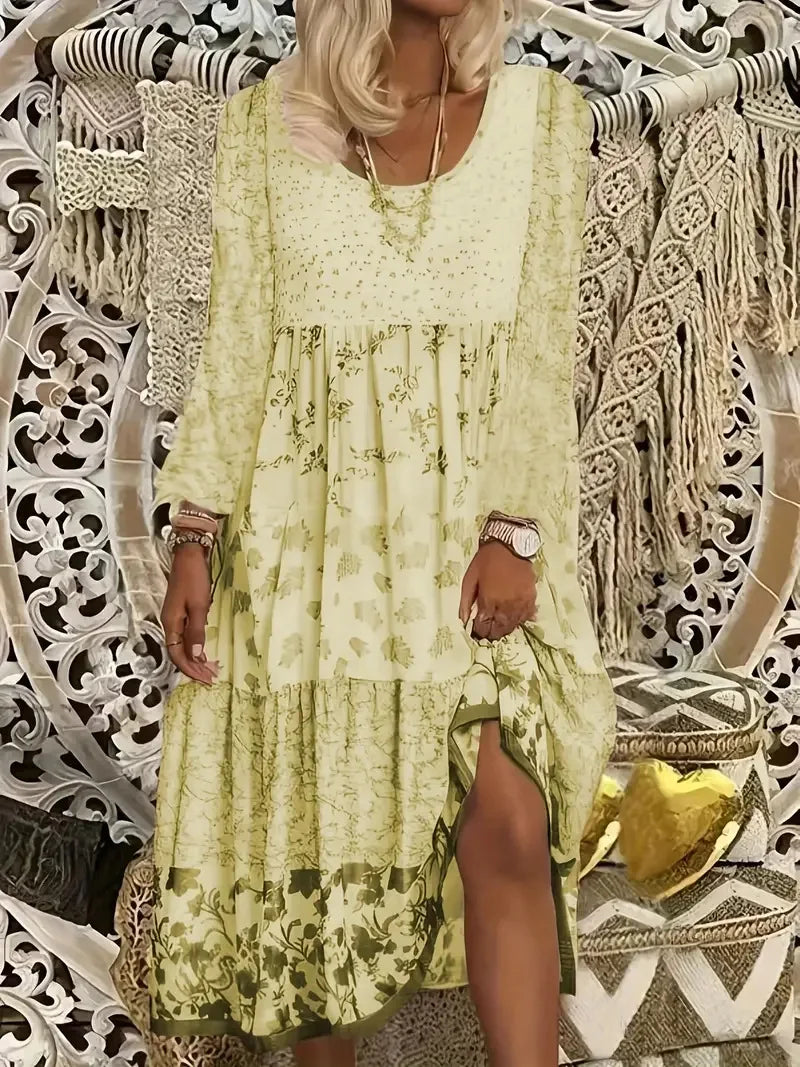 Acacia Boho Floral Maxi Dress