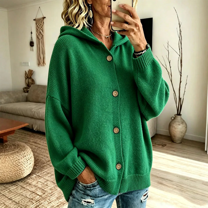 Rosalind Hooded Knit Cardigan