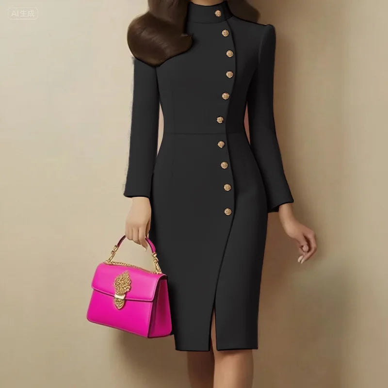 Paisley Semi Formal Pencil Dress