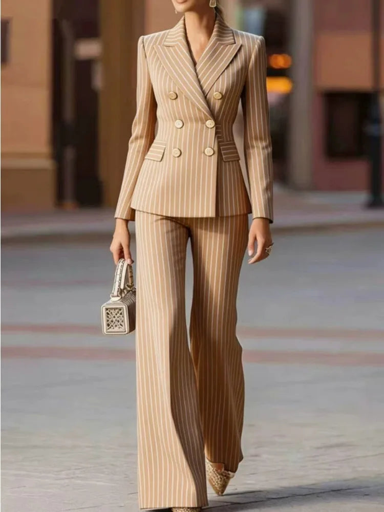 Marlowe Double Breasted Pant Suit
