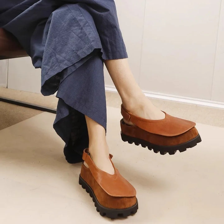 Bianca Comfortable Wide Toe Sandals
