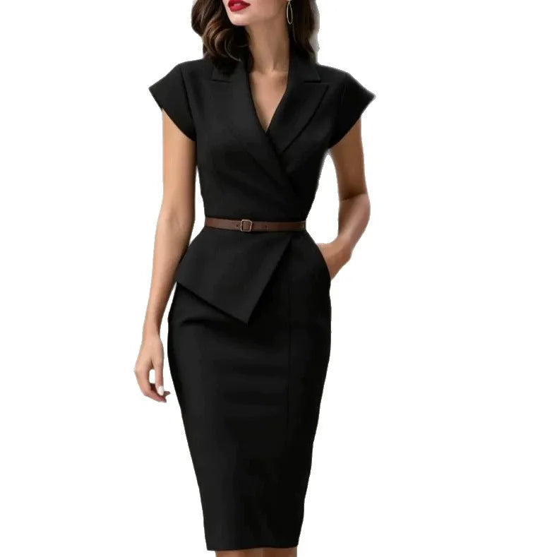 Palmira Peplum Sheath Dress