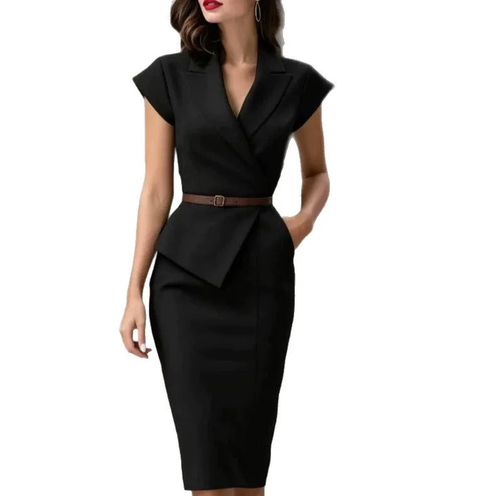 Palmira Peplum Sheath Dress