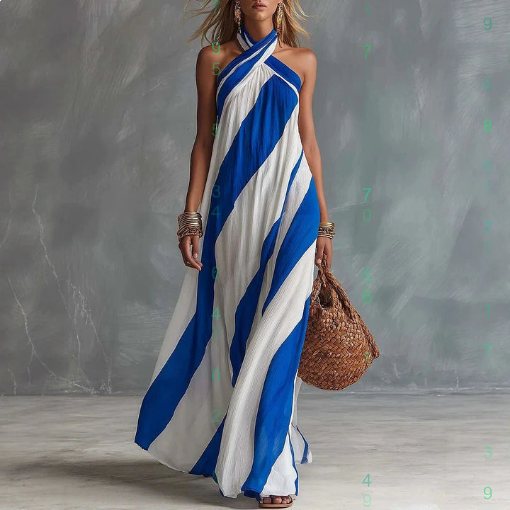 Areena Elegant Sleeveless Maxi Dress
