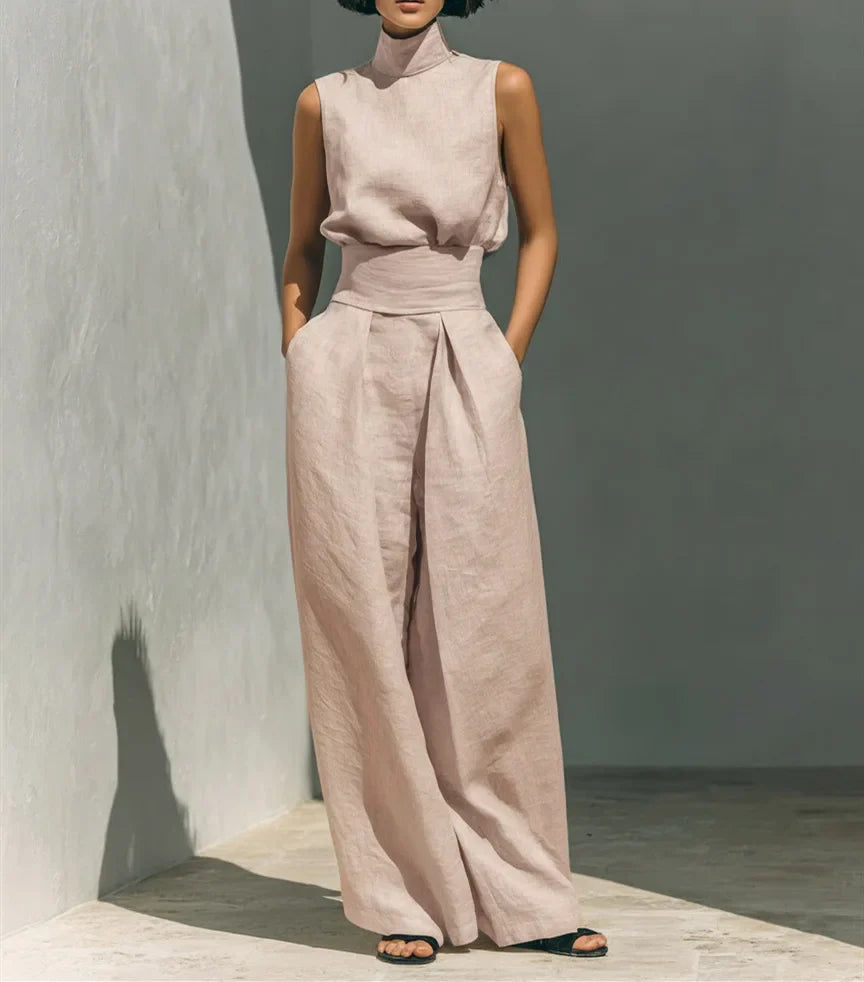 Elenor High Waist Jumpsuit