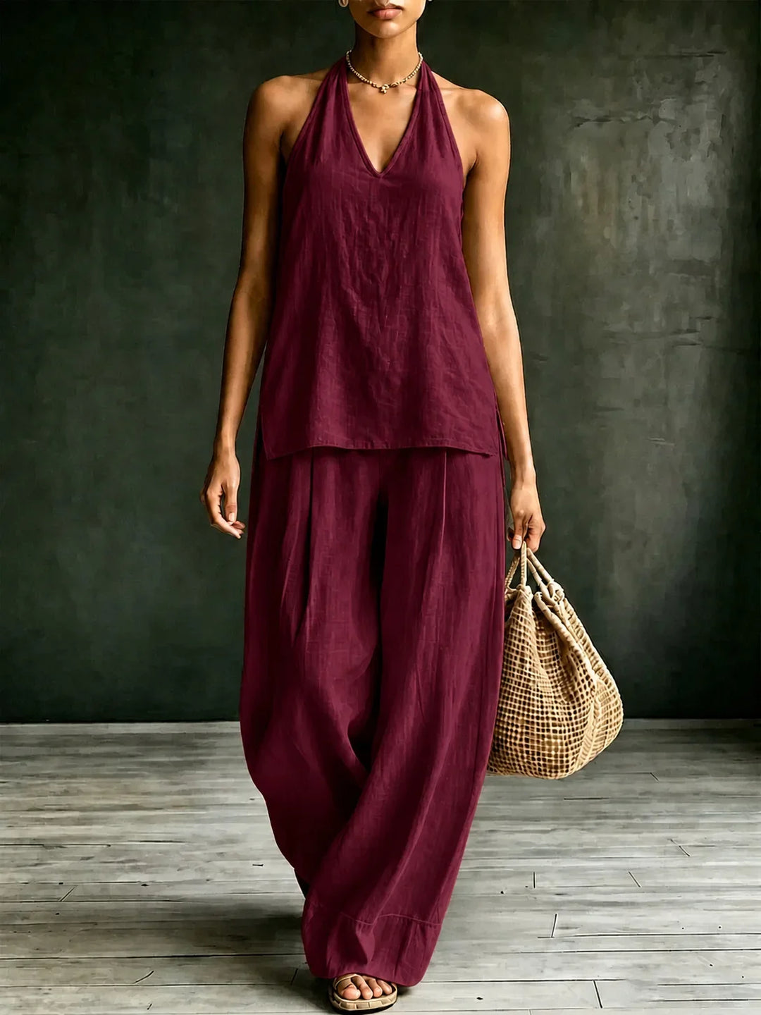 Maren Relaxed Wide Leg Set