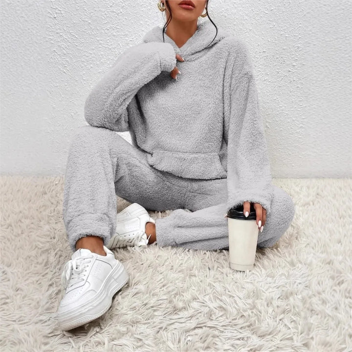Astrella Cozy Hooded Fleece Set