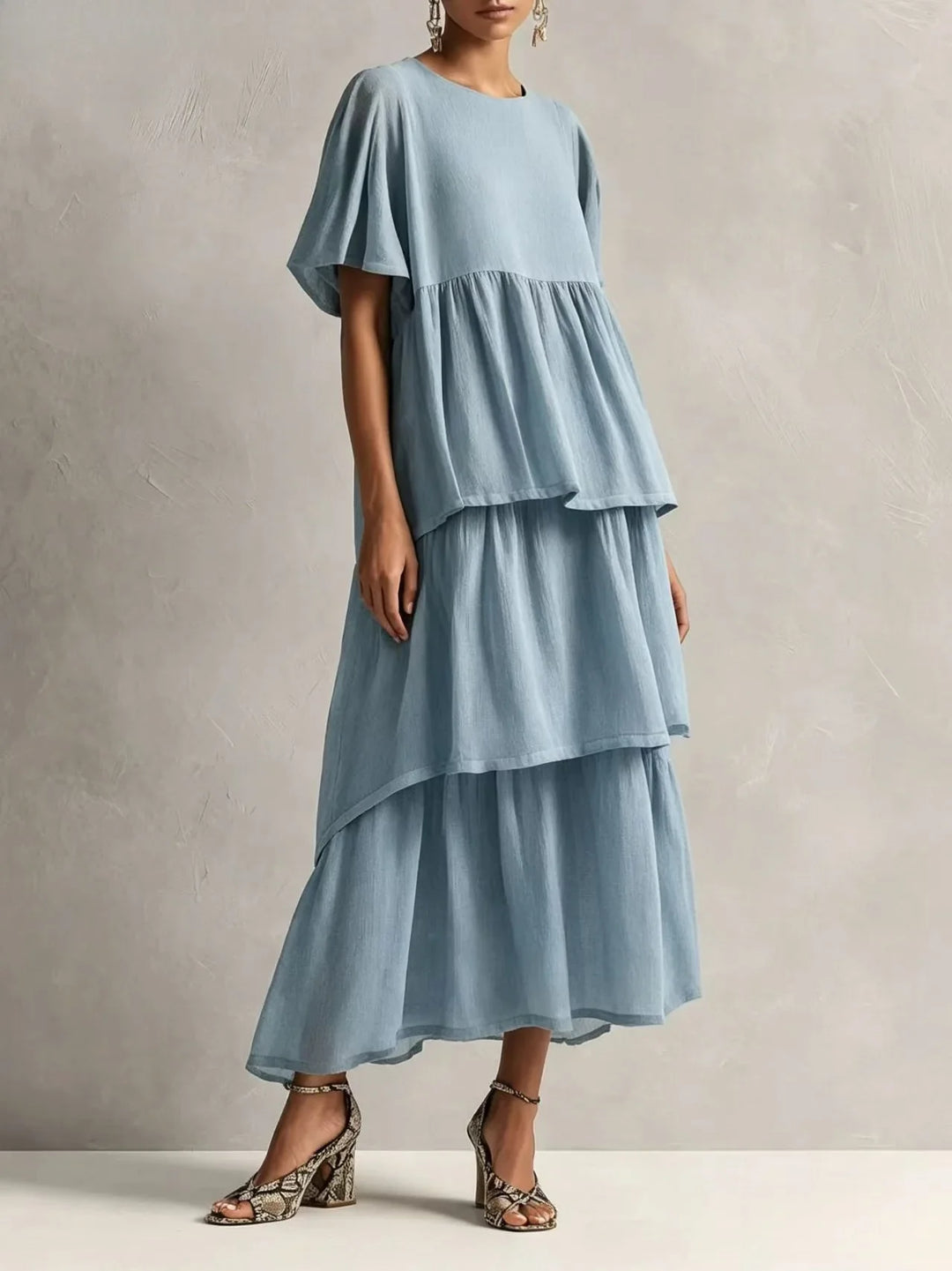 Sienna Tiered Maxi Dress