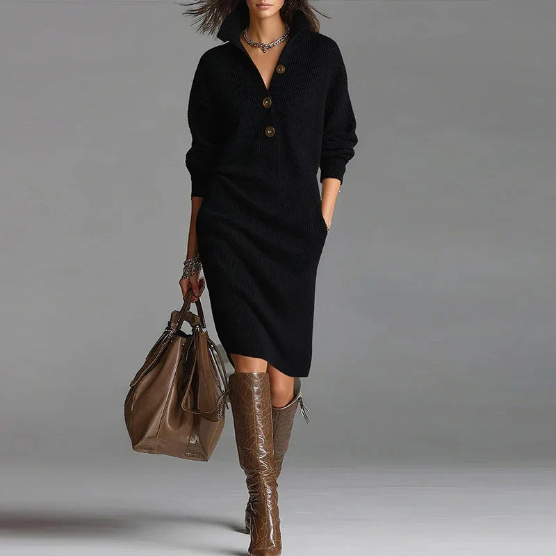 Elowen Knit Midi Dress