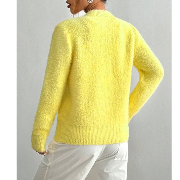 Paloma Fuzzy Knit Cardigan