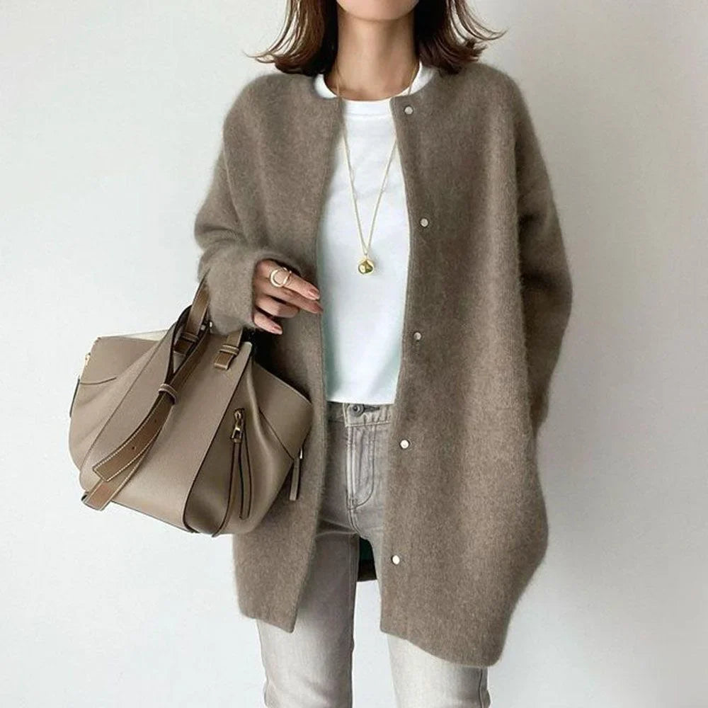Teodora Snap Button Cardigan