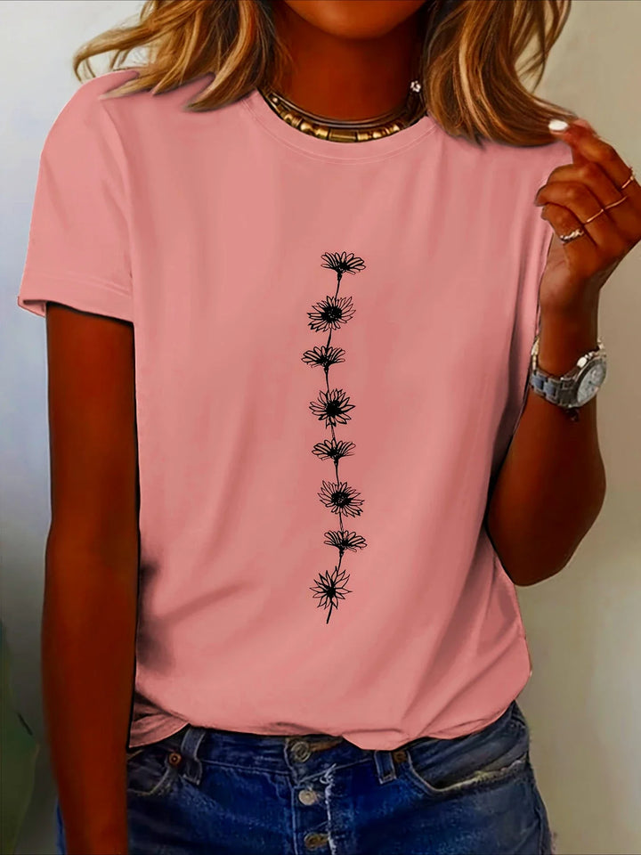 Elorina Sunflower Graphic Tee