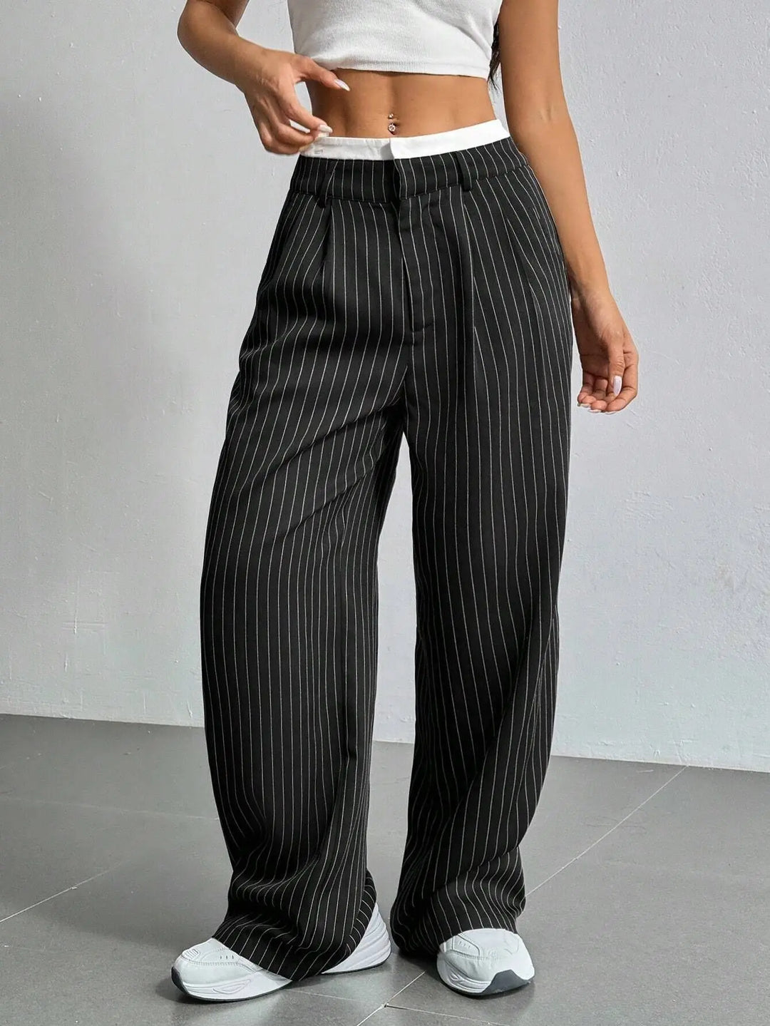 Sutton Classic Striped Pants