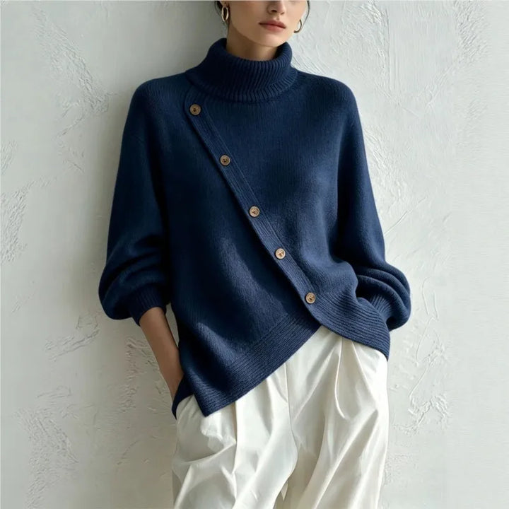 Valeria Wrap Front Sweater