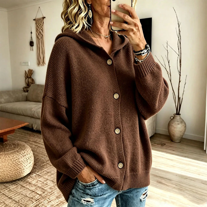 Rosalind Hooded Knit Cardigan
