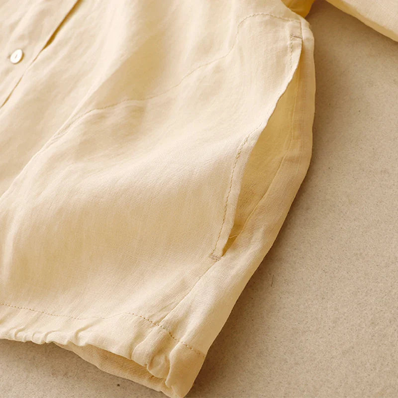 Arden Taylor Linen Hoodie