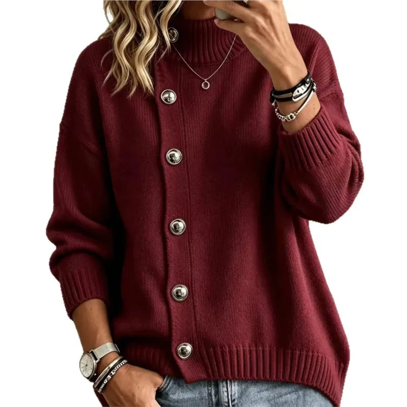 Marlowe Button Front Sweater