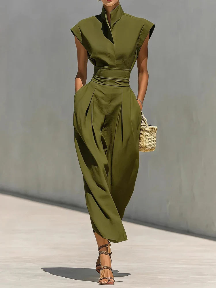 Keltie Structured Midi Dress