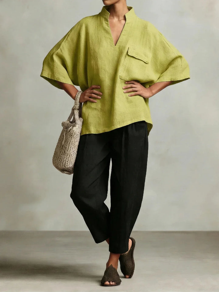 Livienne Poncho Co-Ord Set