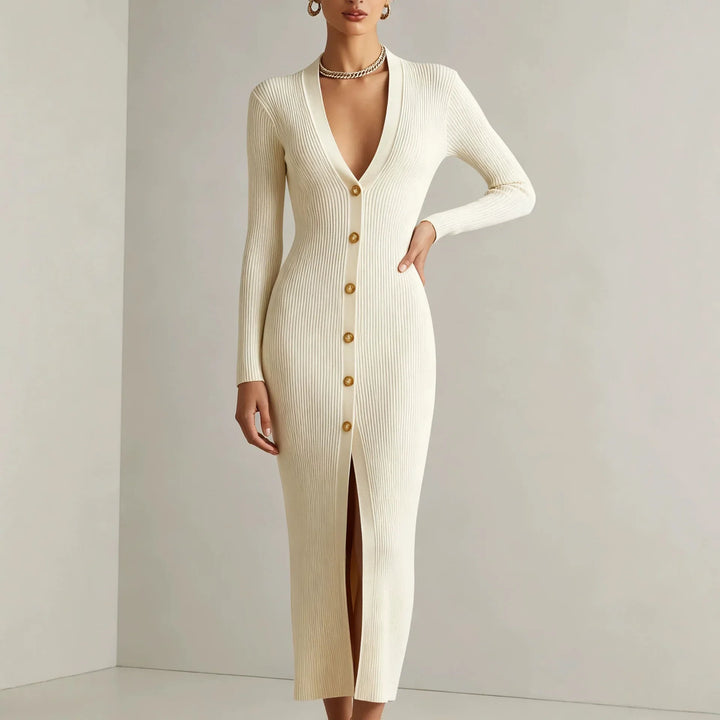 Ysoria Soft Knit Midi Dress