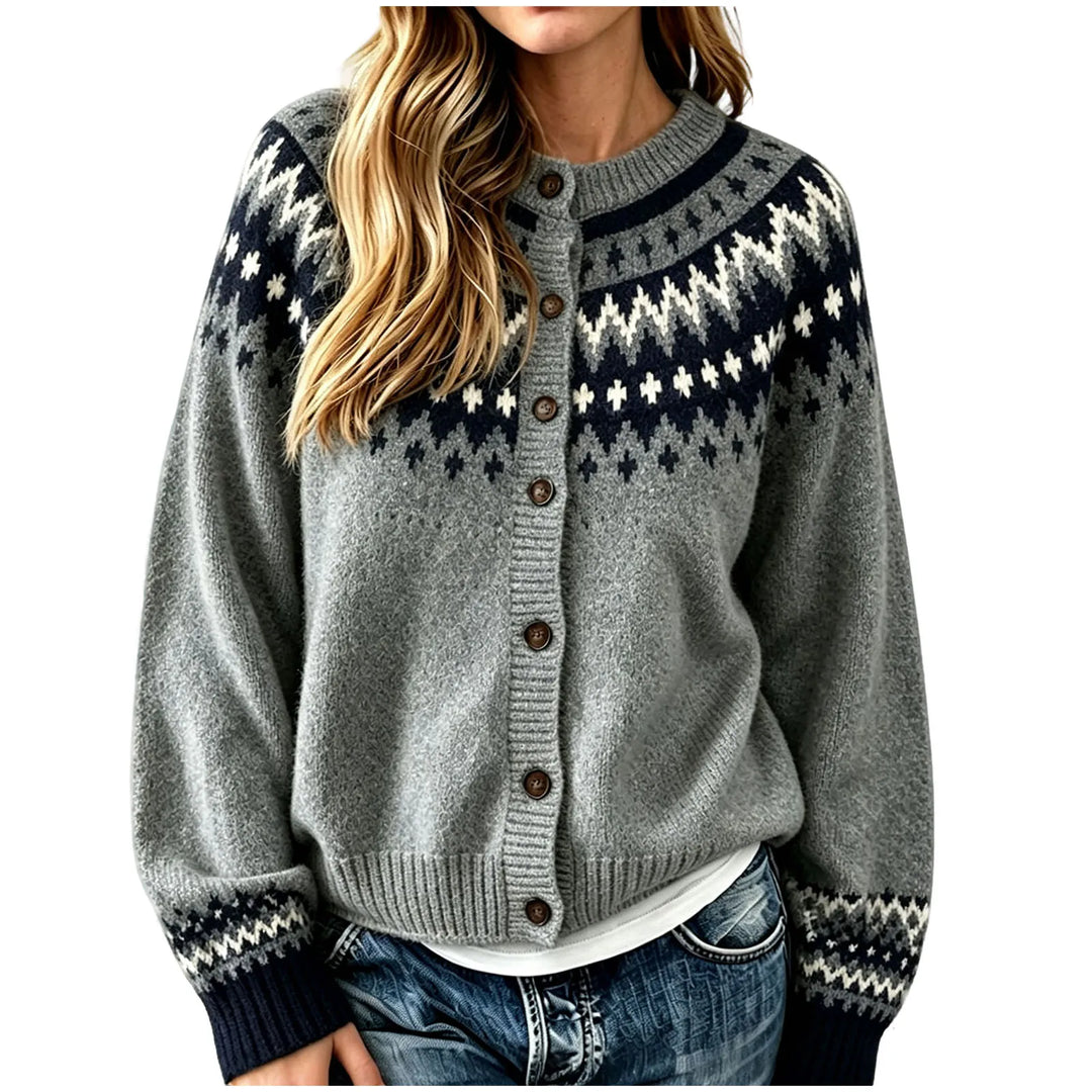 Ingrid Button Front Knit Cardigan