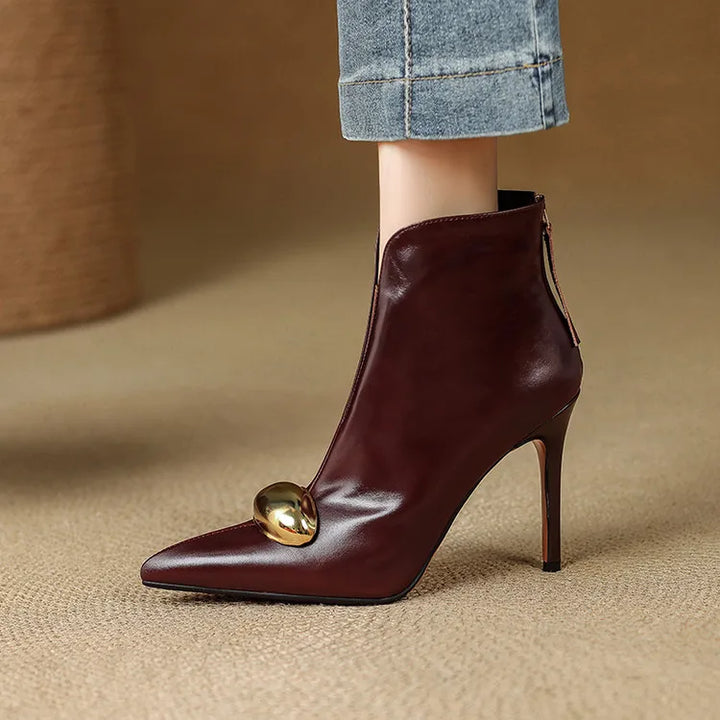 Marlon Pointed Toe Ankle Boot