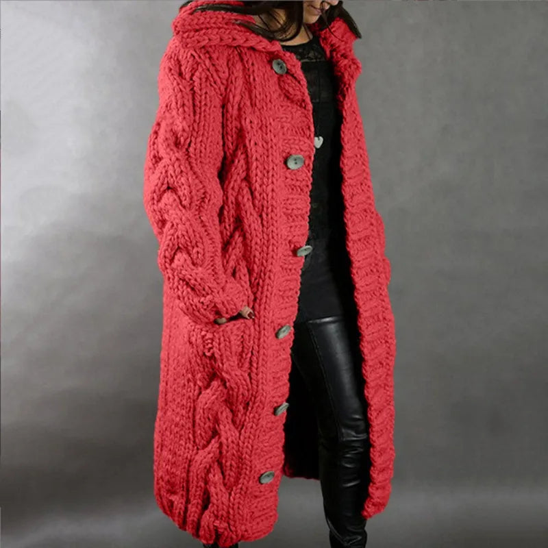 Esmeray Cable Knit Cardigan