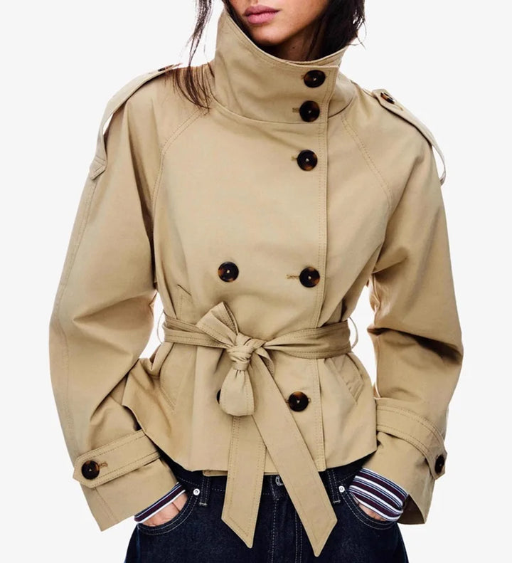 Maeve Short Trench Jacket