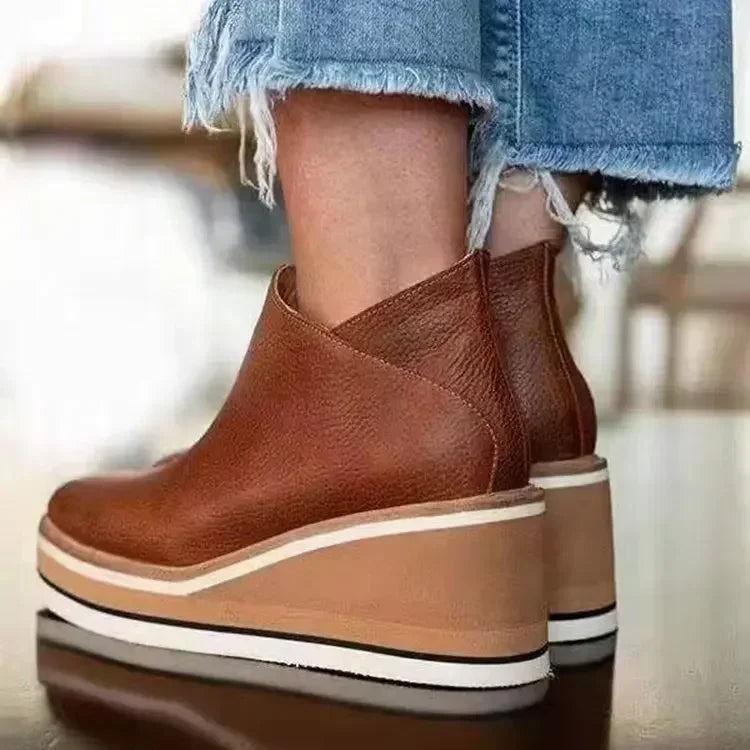 Odetta Orthopedic Wedge Boot