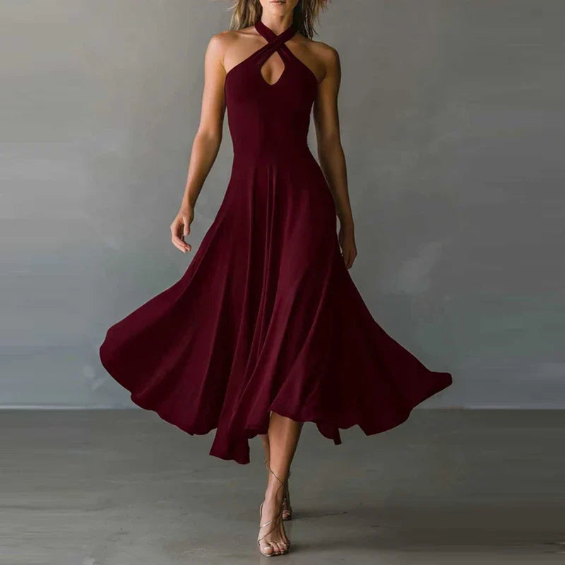 Catherine Flowy A Line Maxi Dress