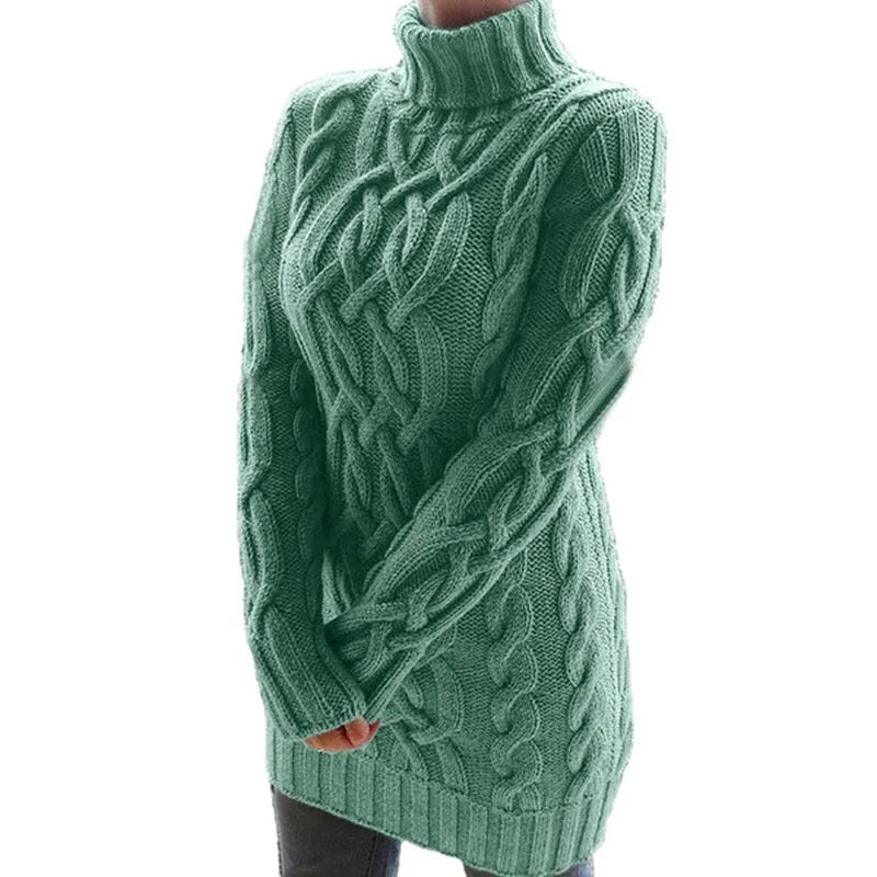 Bellamy Cable Knit Sweater Dress