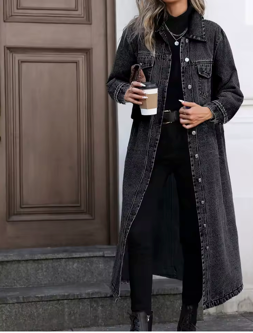 Lorelei Long Denim Coat