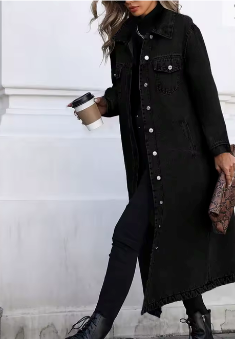 Lorelei Long Denim Coat