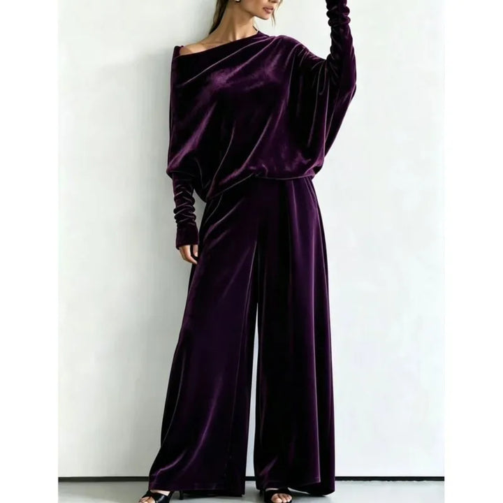 Marisette Off Shoulder Matching Set