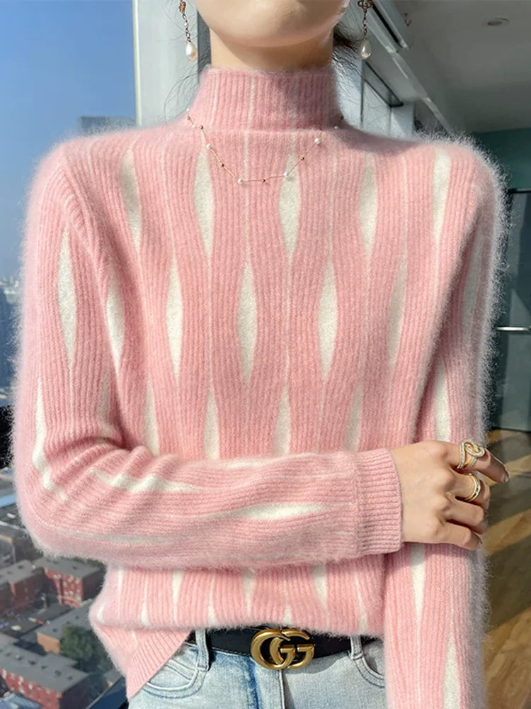 Marisette Mock Neck Sweater