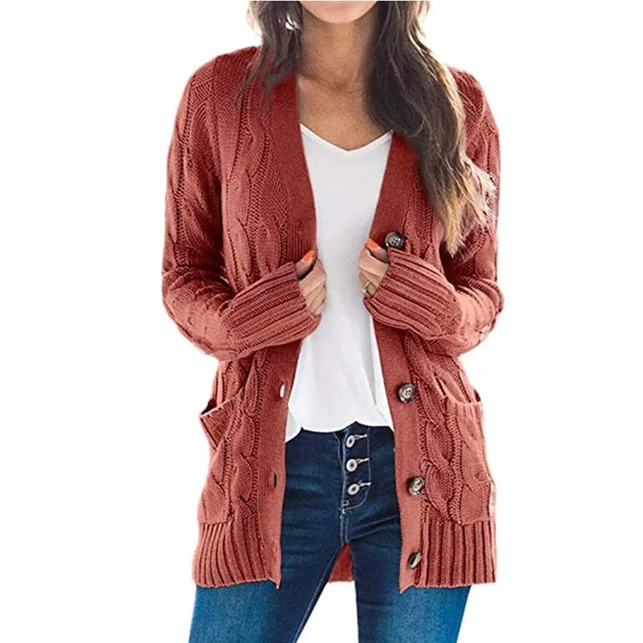 Adrienne Cable Knit Cardigan
