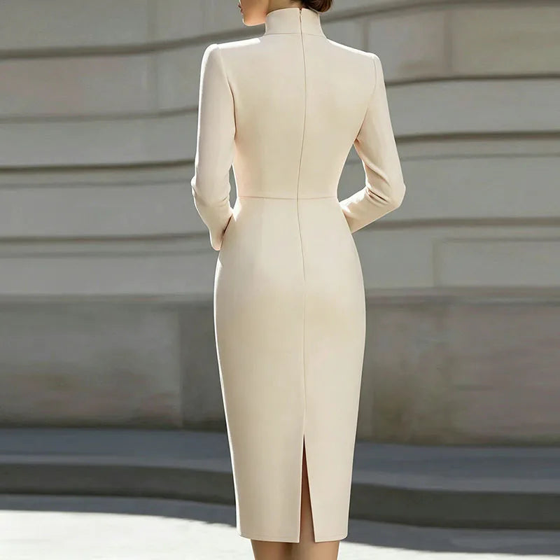 Orleena Semi Formal Midi Dress