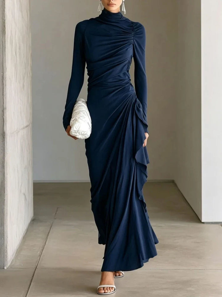 Imogen Ruffle Wrap Maxi Dress