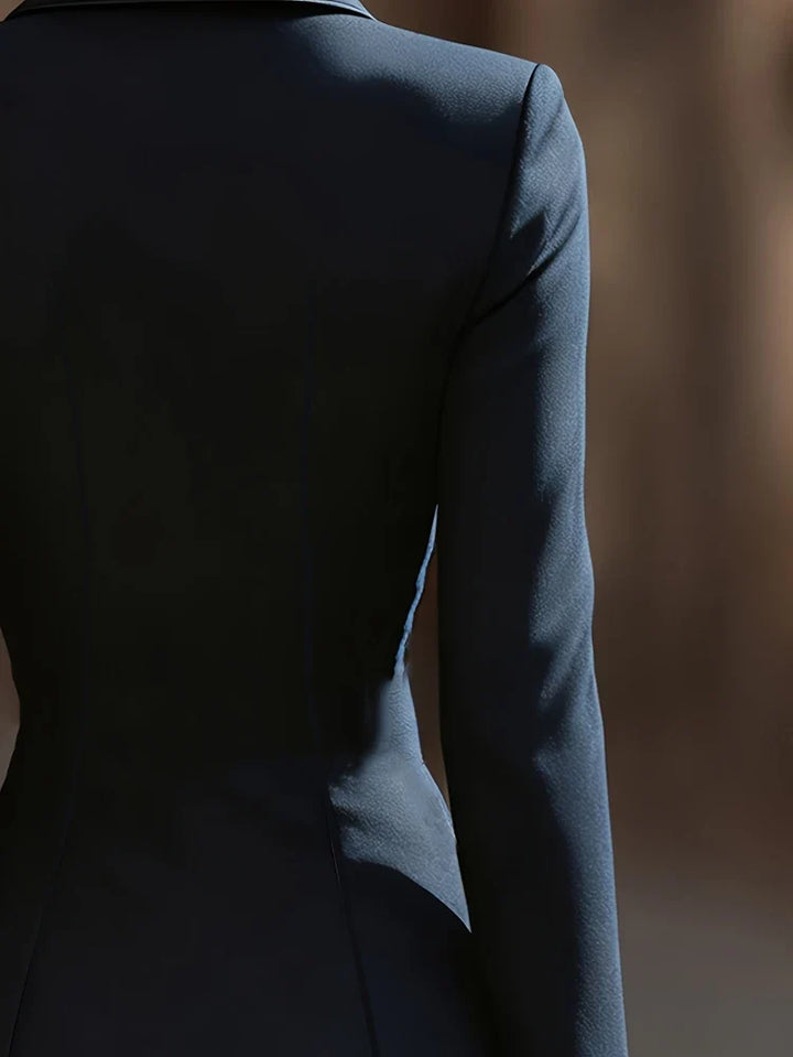 Florina Elegant Blazer Midi Dress