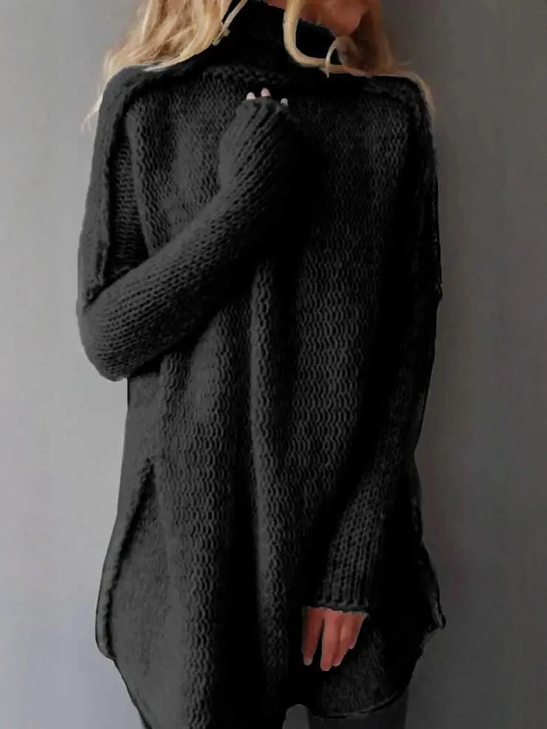 Larkspur Turtleneck Knit Sweater