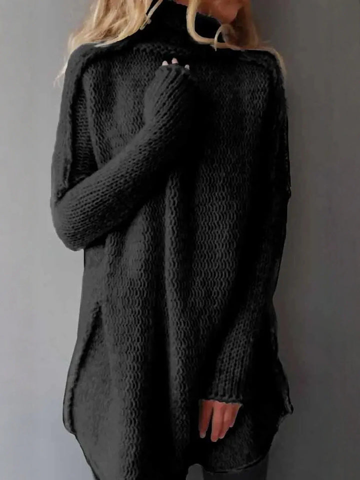 Larkspur Turtleneck Knit Sweater
