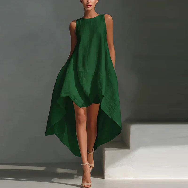 Brielle Flowy High Low Maxi Dress