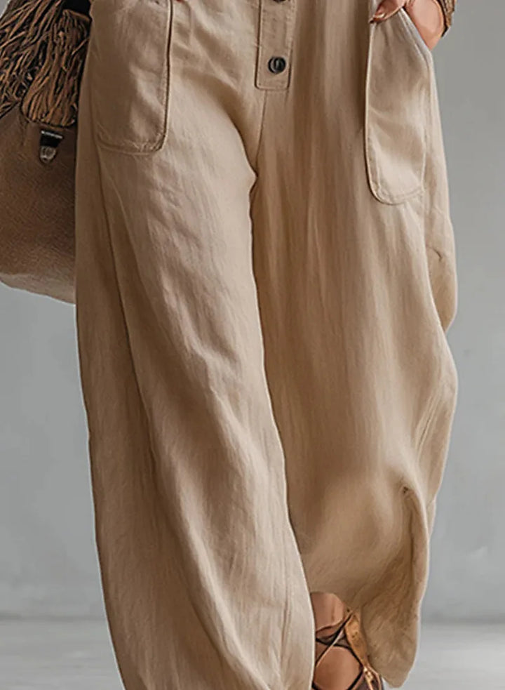 Emaris Wide Leg Utility Jumpsuit
